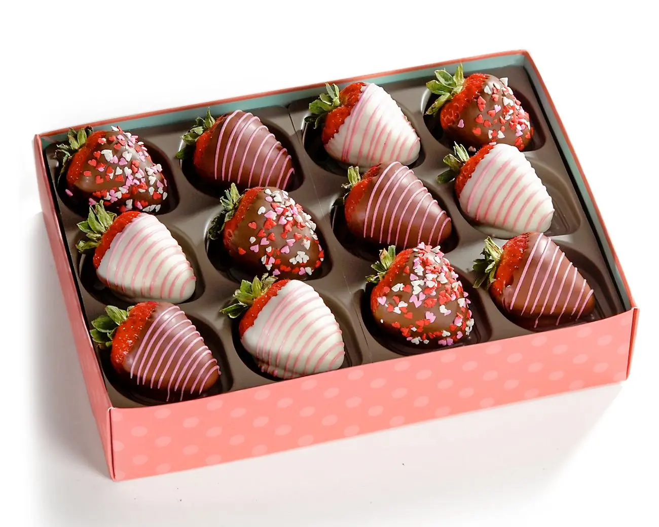 Del corazón - Fresas bañadas en chocolate