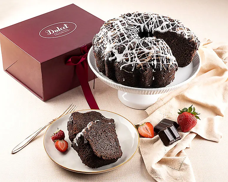 Pastel Bundt de chocolate