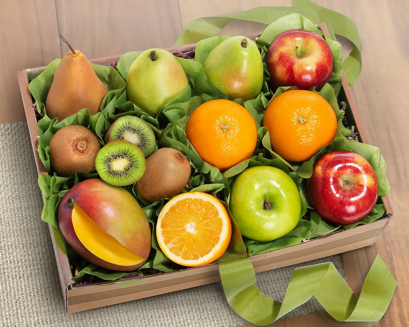 Colección de frutas orgánicas Deluxe