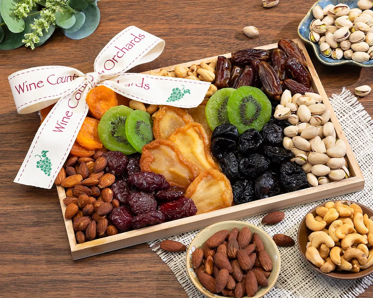 Colección de frutos secos y frutos secos