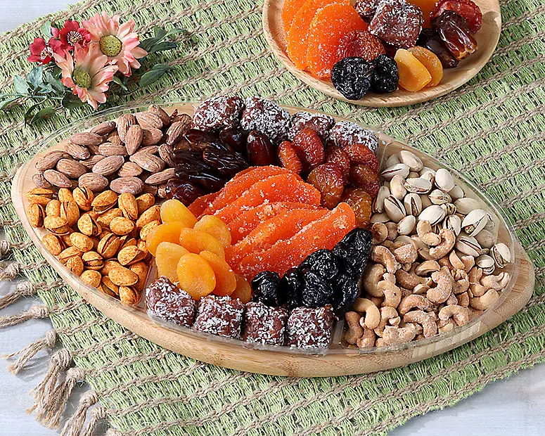 Tabla de cortar de bambú con forma de balón de fútbol, ideal para frutas secas y frutos secos.