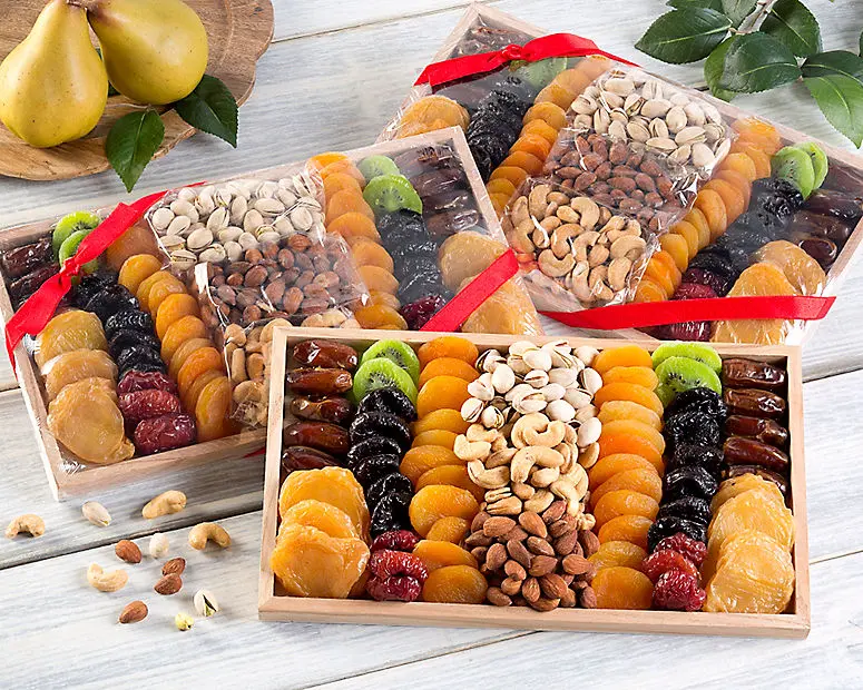Colección Gourmet de frutos secos y frutos secos - Paquete de 3
