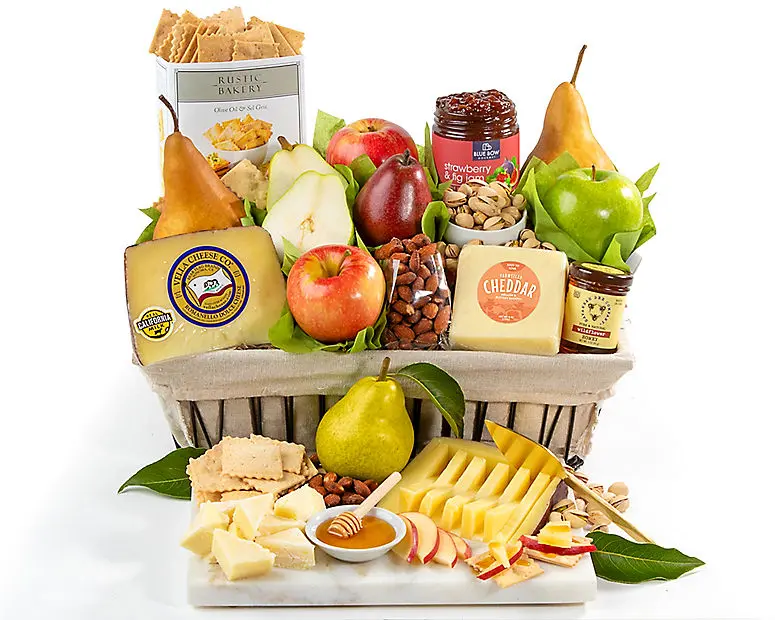 Colección deliciosa de frutas y nueces