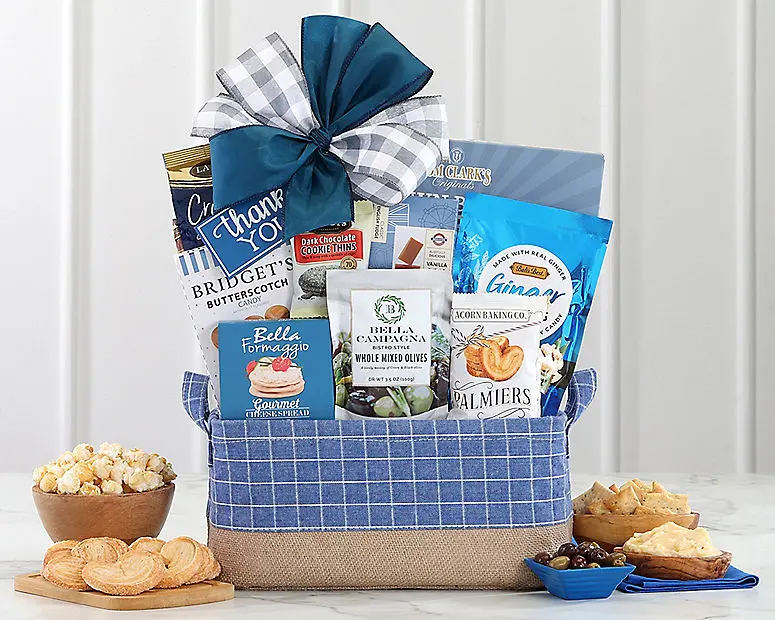 Gracias un millón de canastas de regalo gourmet