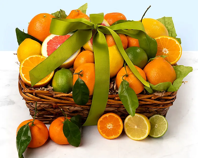 Cesta de frutas cítricas definitiva