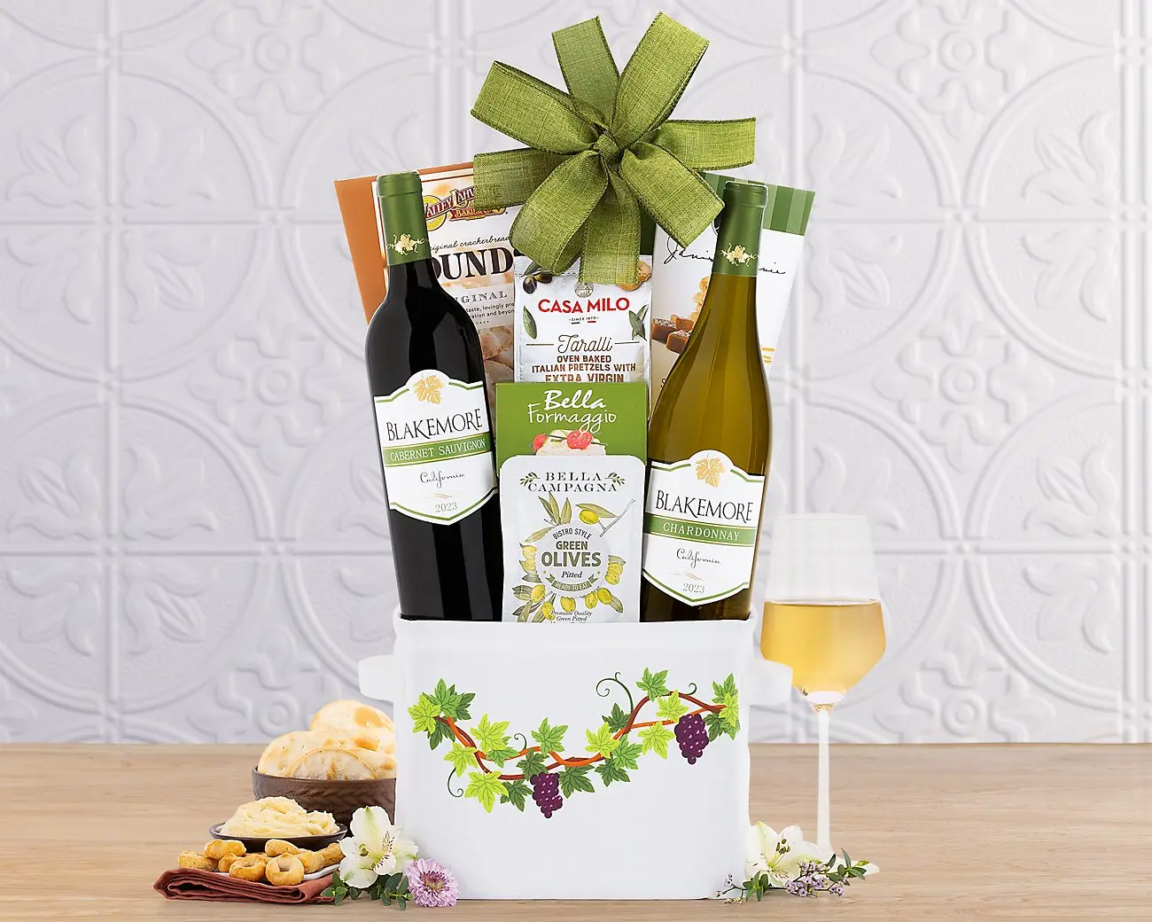 Canasta de regalo de vino Blakemore Winery Duet