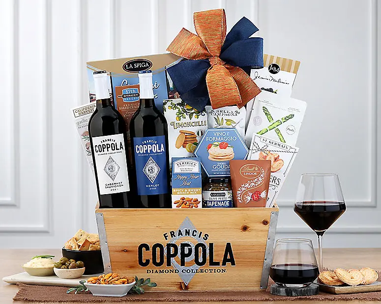 Coppola Diamond Collection Duet de vino tinto