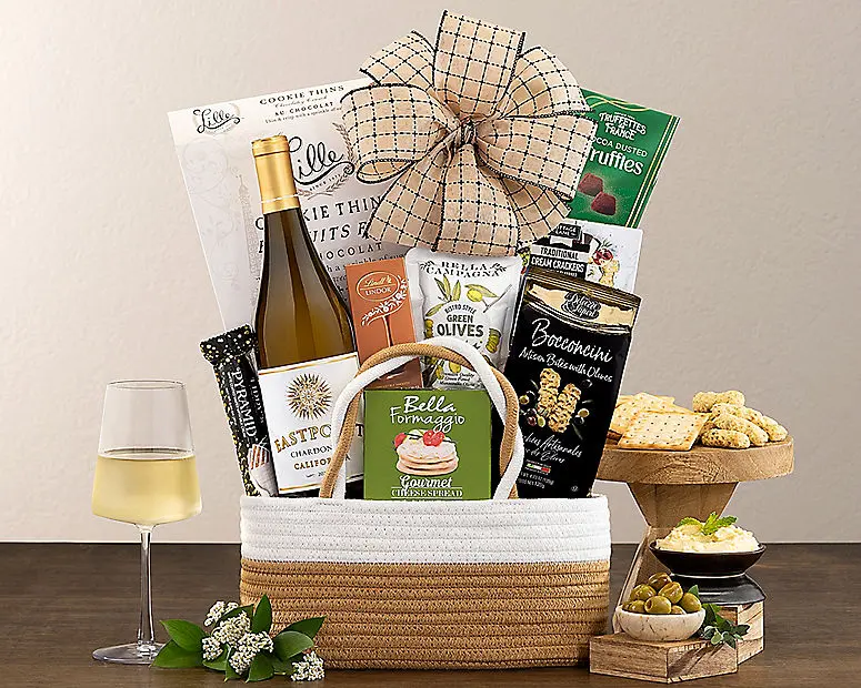 Cesta de vino Chardonnay de Rock Falls Vineyards