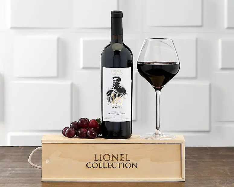 Regalo: 1 botella de vino Messi Syrah - Envío el 06/01/2026
