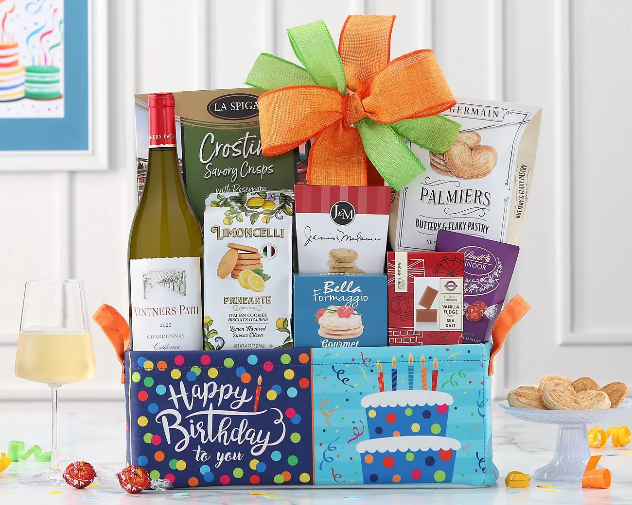 Colección de cumpleaños de Barrel Hoops Chardonnay