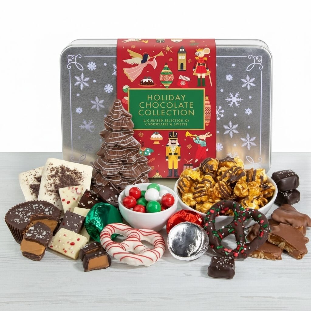 Cy Chocolates 2 Lb Confecciones De Chocolate Hechas A Mano Lata
