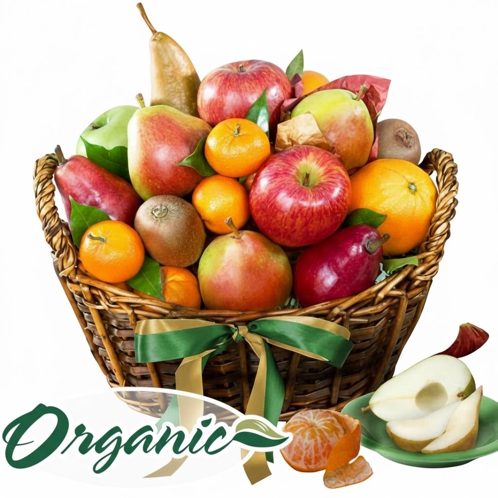 Canasta de frutas orgánicas Cali-Fresh