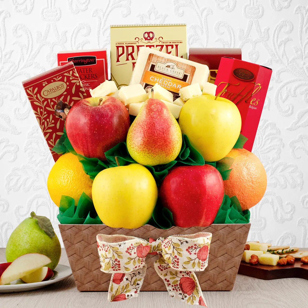 Cesta de regalo Harvest Bounty Fruit