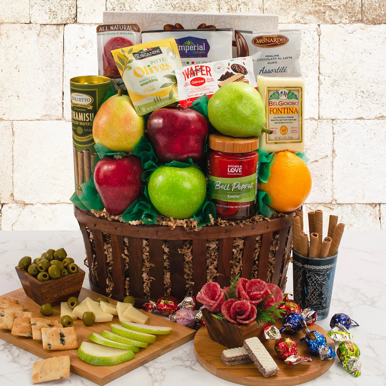 Cesta de regalo de fruta Firenze