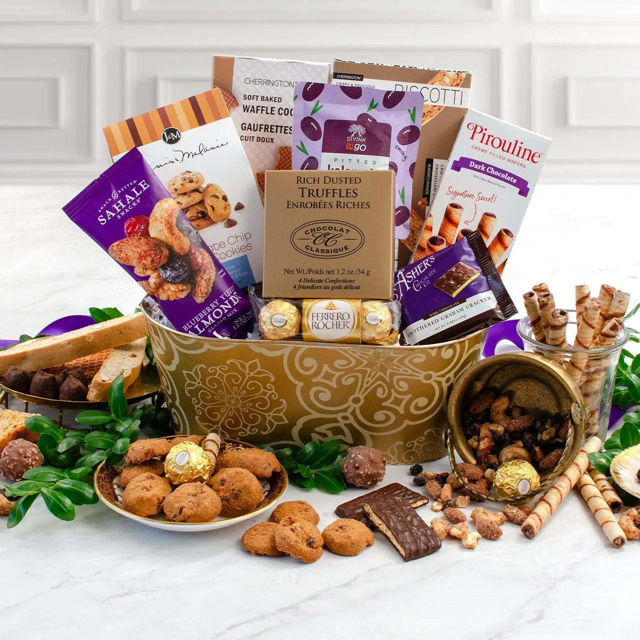 Cesta de regalo Sweet Harmony Gourmet