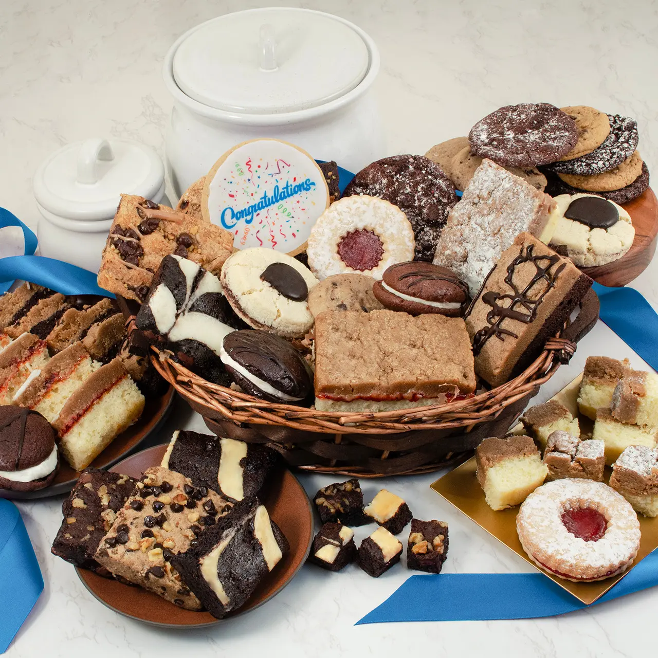 Cesta de panadería - ¡Felicitaciones!