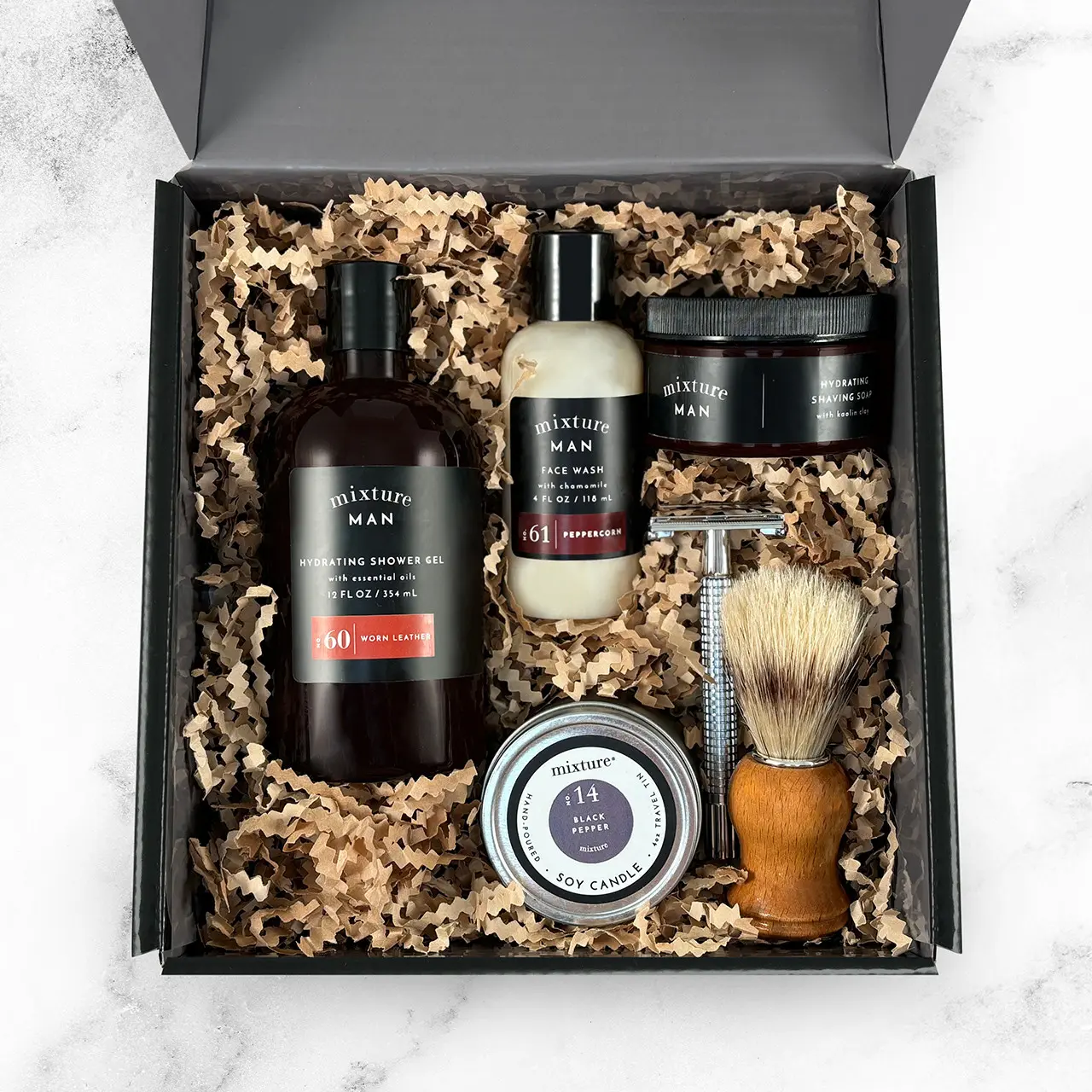 Caja de regalo para baño y cuerpo Mixture Man