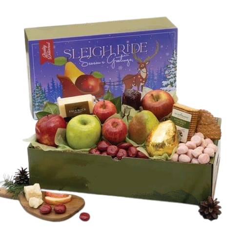 Caja de regalo navideña clásica 2021