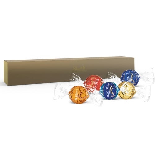 Caja de regalo LINDOR surtida (10 unidades, 119 g)