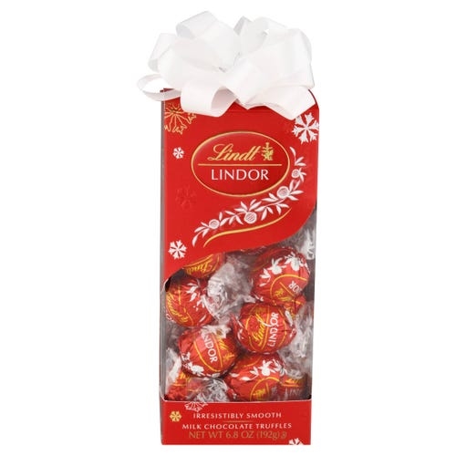 Caja de regalo de chocolate con leche LINDOR Traditions