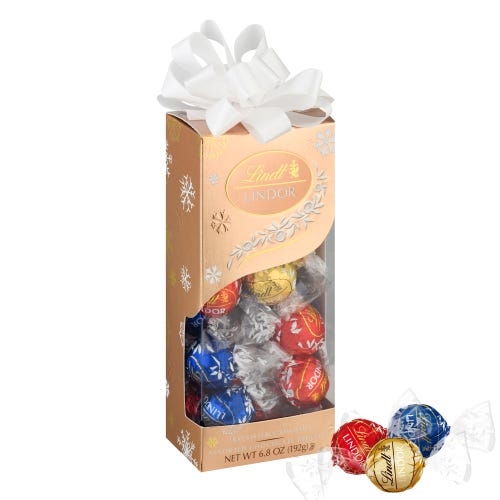 LINDOR Caja de regalo de tradiciones pequeñas y variadas