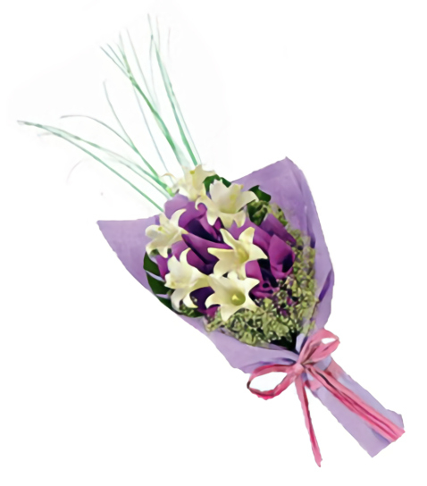 Pretty (9 Liliesus blancas)