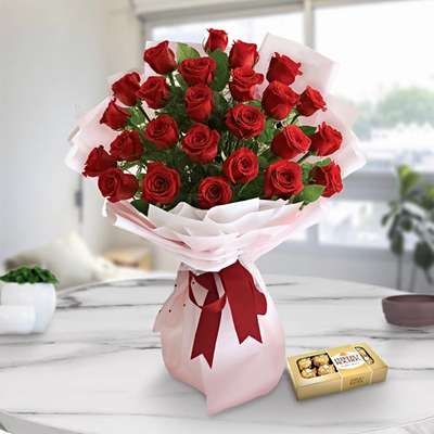 Aniversario de Rosas (12 Rosas)