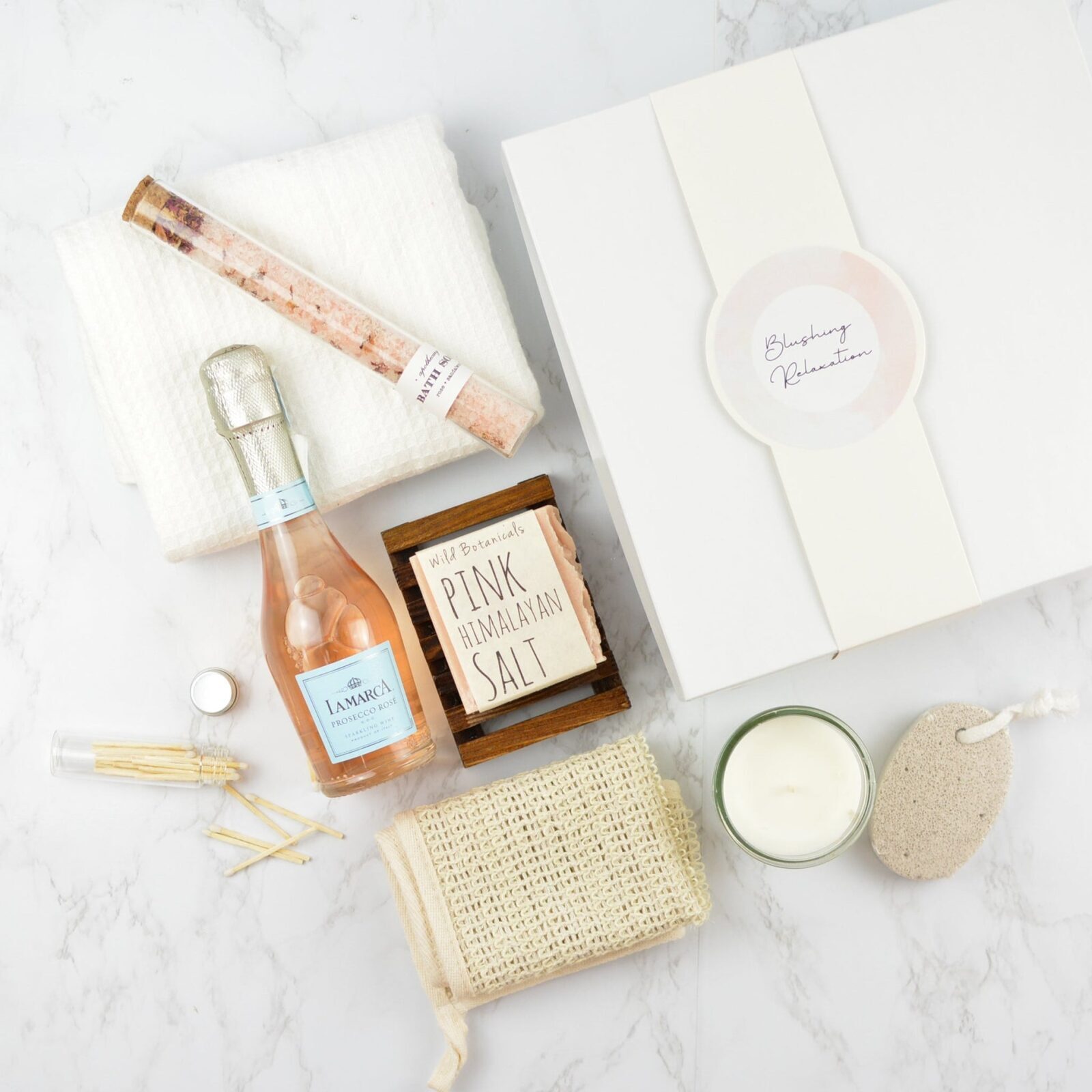 Caja de regalo para relajarse y sonrojarse
