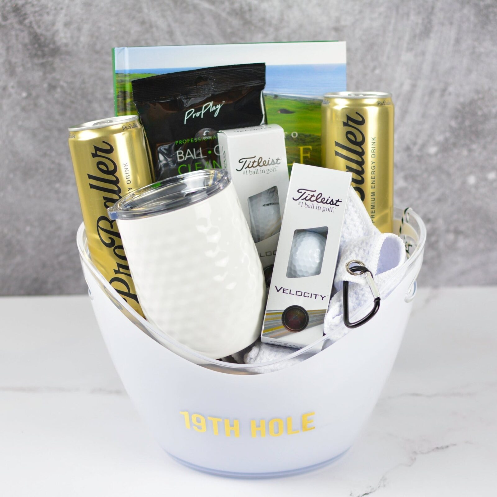 Set de regalo para golfistas profesionales