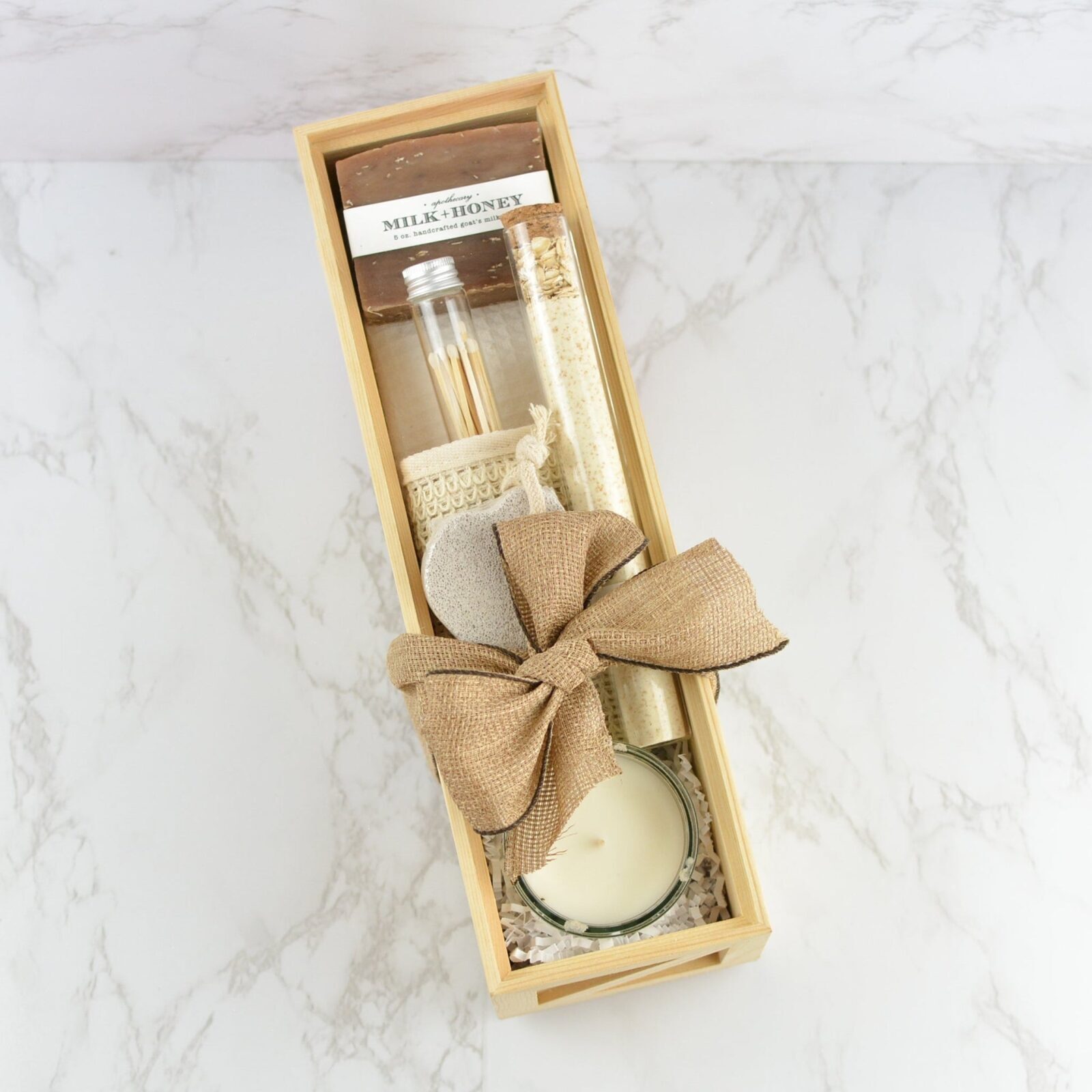 Caja de regalo de spa Milk & Honey