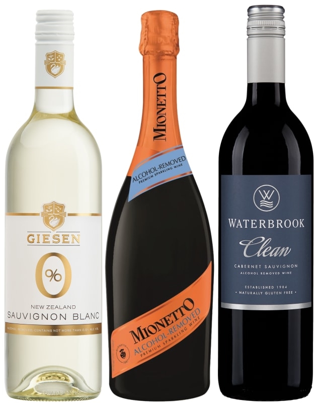 Set de regalo de vinos sin alcohol