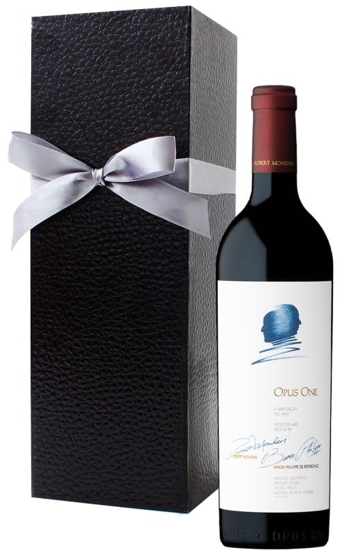 Opus One con caja de regalo negra