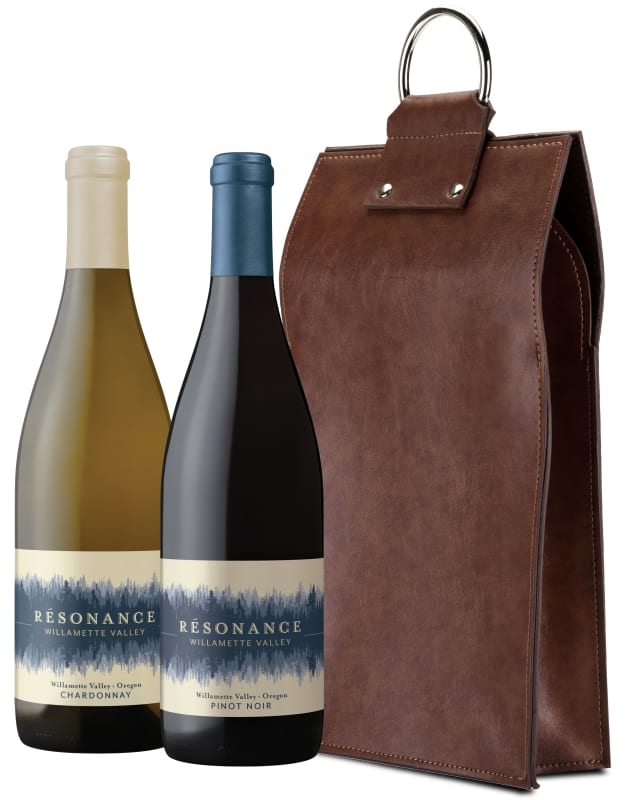 Dúo de Pinot Noir y Chardonnay Resonance Oregon