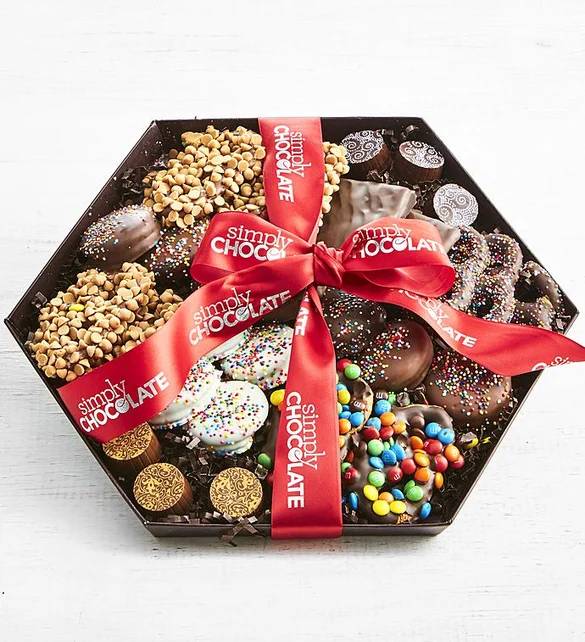 Bandeja de regalo de celebración Simply Chocolate®
