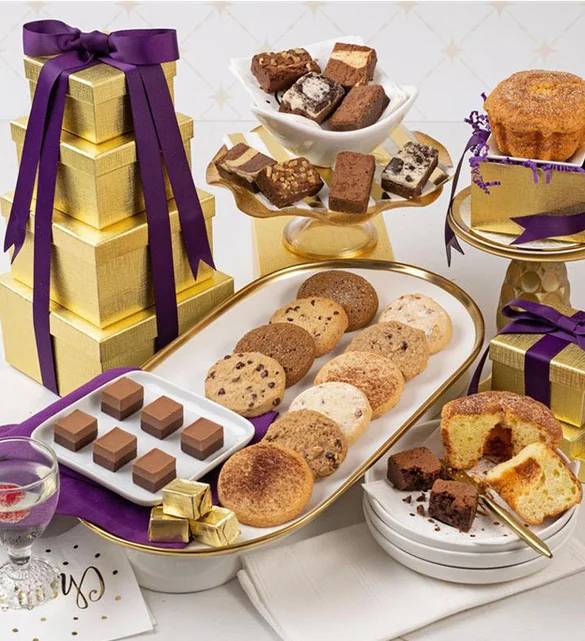 Torre de regalos de Gold Bakery