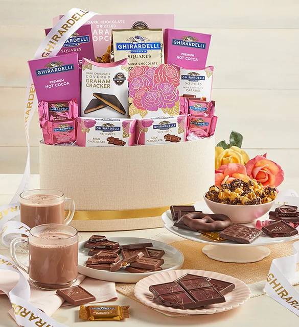 Cesta de regalo clásica Ghirardelli - Suprema