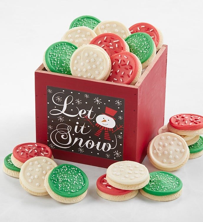 Caja de regalo Let It Snow