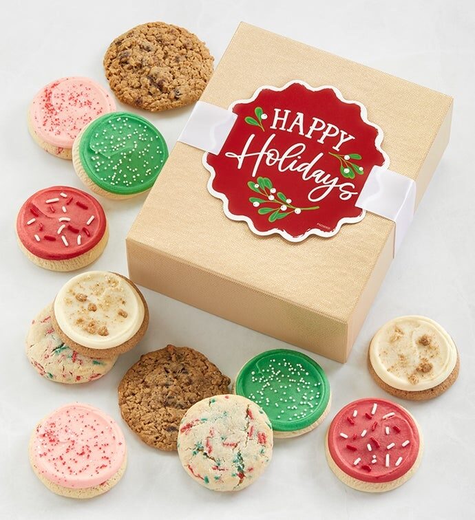 Caja de regalo de galletas tradicionales de Smile Farms