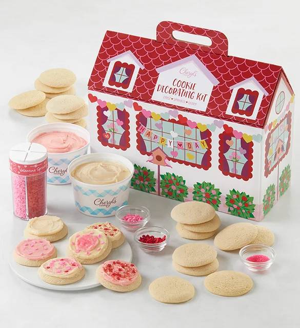 Kit para decorar galletas de azúcar con glaseado de crema de mantequilla de Cheryl