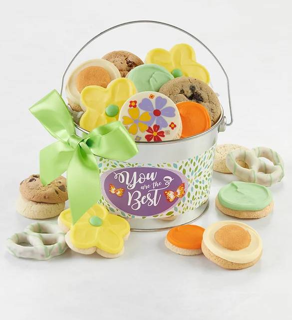 Cubo de regalo con dulces "Eres el mejor"