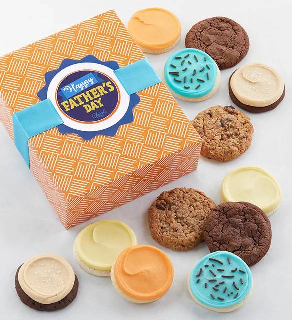 Caja de regalo de galletas para el Día del Padre