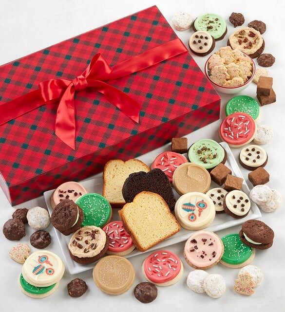 Surtido tradicional de productos de panadería Plaid - Grande