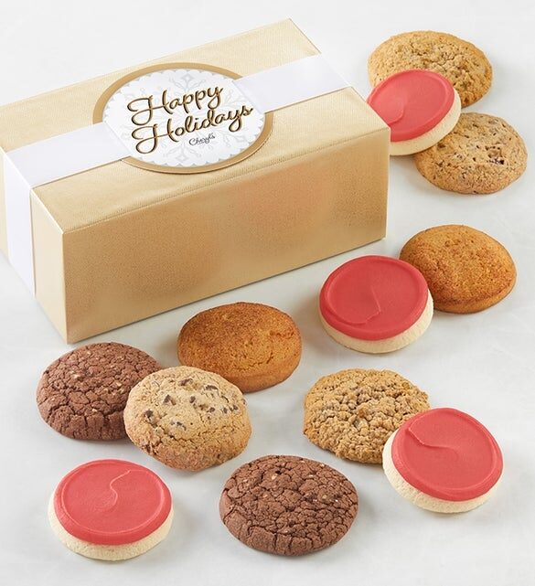 Caja de regalo de galletas espumosas sin gluten