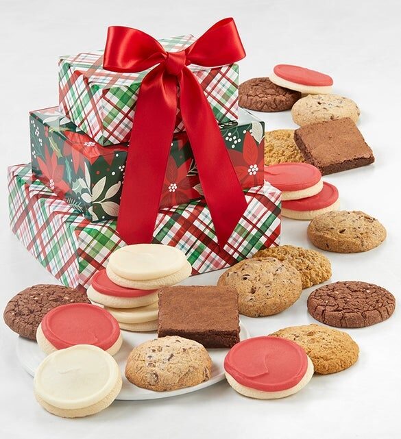 Torre de regalos tradicionales sin gluten