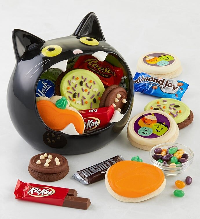 Plato para dulces con forma de gato, edición de coleccionista