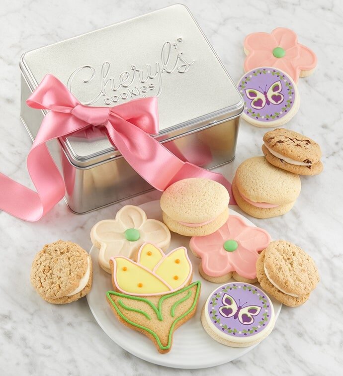 Lata de galletas Spring Fancy y Sandwich