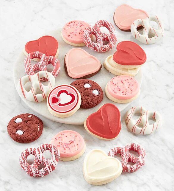 Galletas y pretzels cubiertos con crema de mantequilla - 20