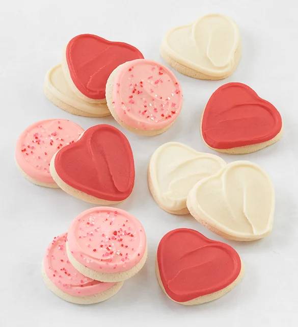 Galletas cortadas con glaseado de crema de mantequilla - 100