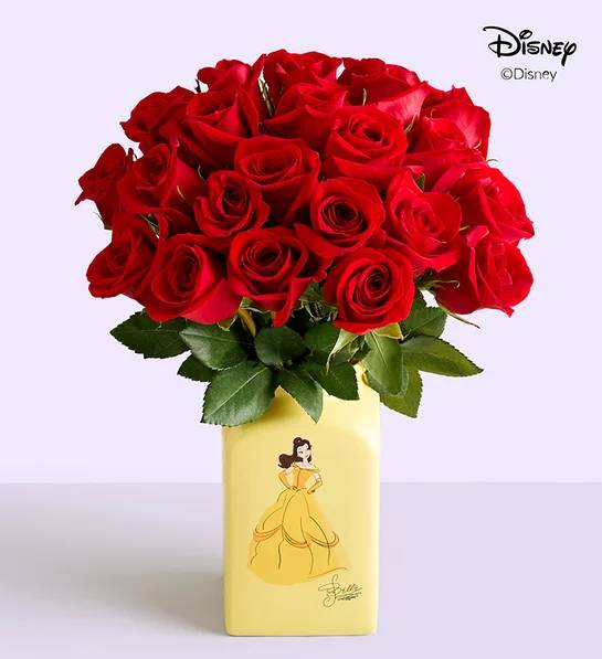 Rosas Rojas de Bella de Disney