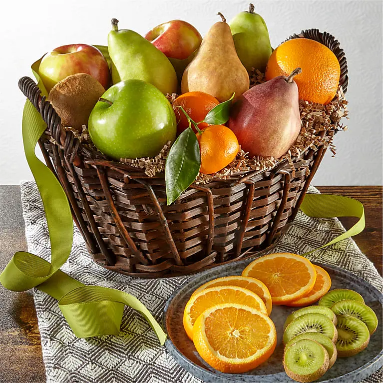 Cesta de regalo gourmet de Fruitful Life